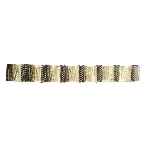 PULSERA BRUTALISTA DE LOS AÑOS 60-70