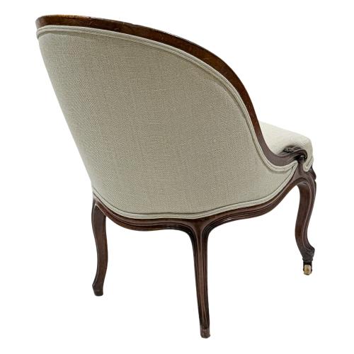 SILLÓN CALZADORA ESTILO MARIA ANTONIETA PRIMER TERCIO S.XX