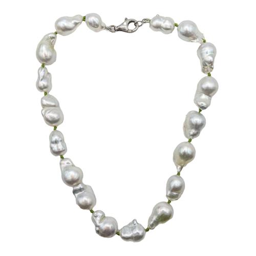 COLLAR DE PERLAS AUSTRALIANAS BARROCAS 