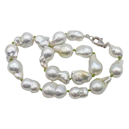 COLLAR DE PERLAS AUSTRALIANAS BARROCAS 