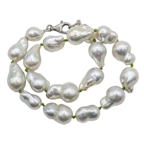 COLLAR DE PERLAS AUSTRALIANAS BARROCAS 