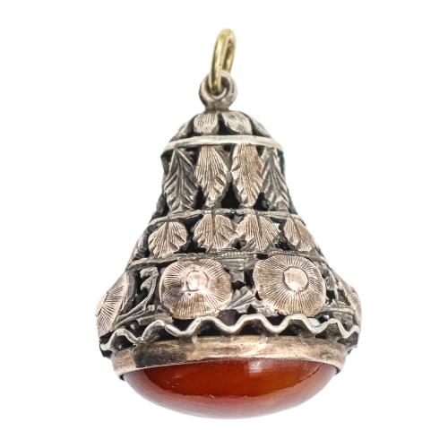 COLGANTE CON ÁGATA DEL S.XIX