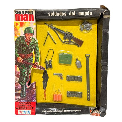 MUÑECO GEYPERMAN Y KIT ACCESORIO GEYPERMAN