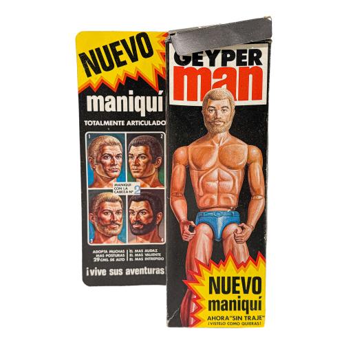 MUÑECO GEYPERMAN Y KIT ACCESORIO GEYPERMAN