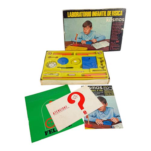 JUEGO DE HERRAMIENTAS Y JUEGO DE LABORATO SEGUNDA MITAD S.XX
