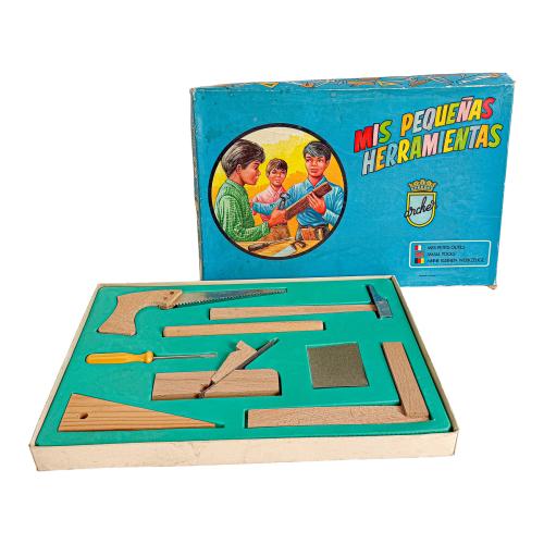 JUEGO DE HERRAMIENTAS Y JUEGO DE LABORATO SEGUNDA MITAD S.XX