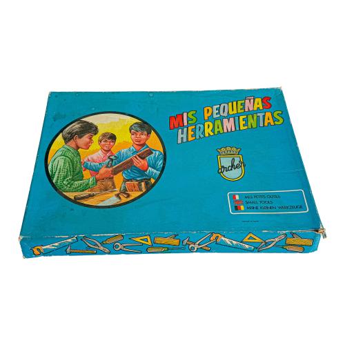 JUEGO DE HERRAMIENTAS Y JUEGO DE LABORATO SEGUNDA MITAD S.XX