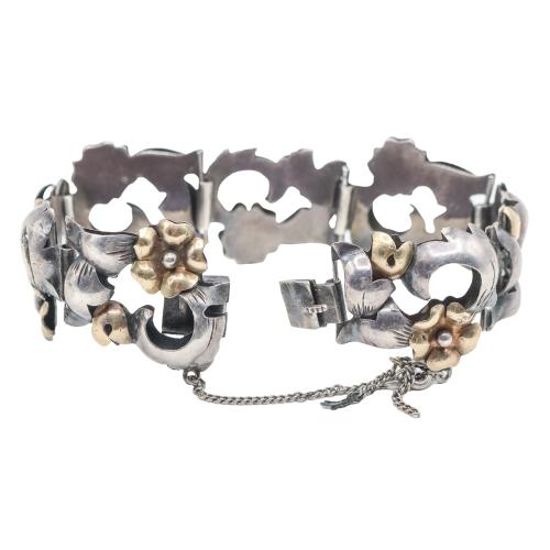 PULSERA PLATA DE LOS AÑOS 30