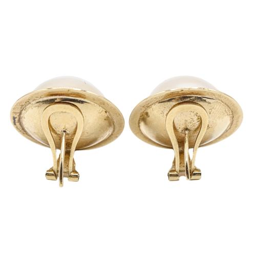 PENDIENTES CON PERLAS MABÉ 