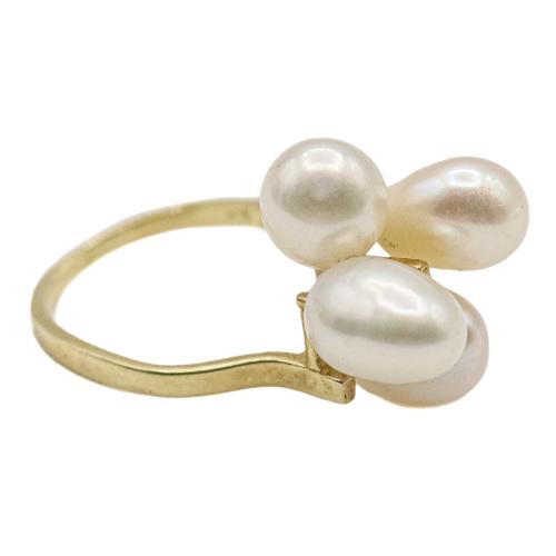 ANILLO CON PERLAS CULTIVADAS