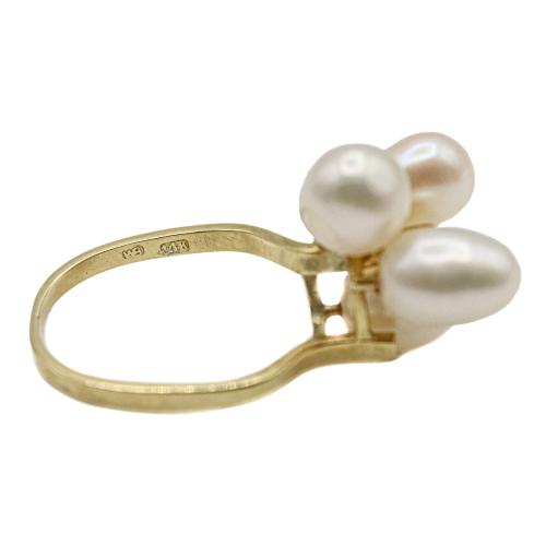 ANILLO CON PERLAS CULTIVADAS