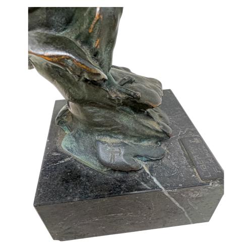 ESCULTURA EN BRONCE DEL ÚLTIMO CUARTO DEL S.XX