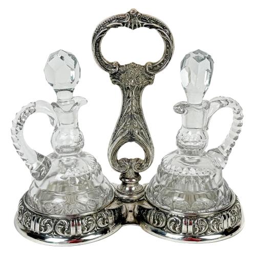 VINAGRERAS DE PLATA DE MEDIADOS DE S. XX