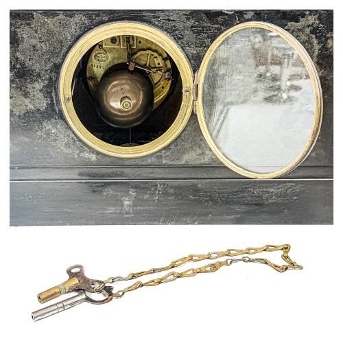 RELOJ SOBREMESA FRANCÉS DE FINALES DEL S.XIX