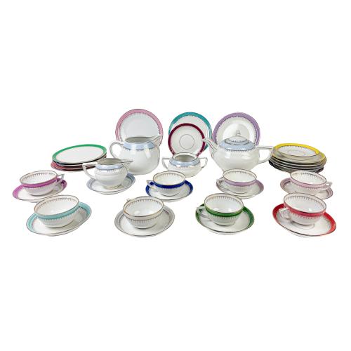 JUEGO DE TE PORCELANA