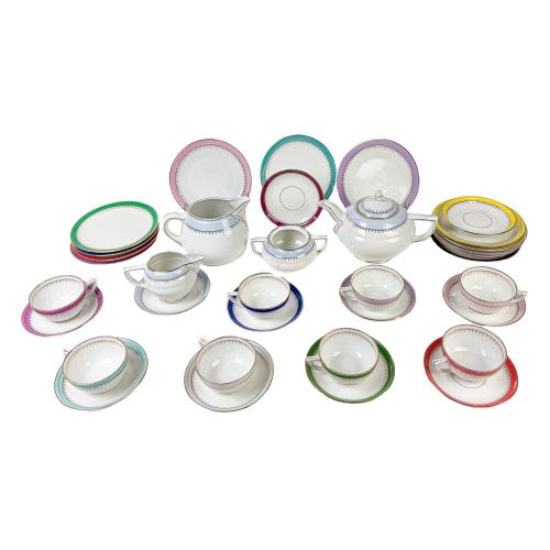 JUEGO DE TE PORCELANA
