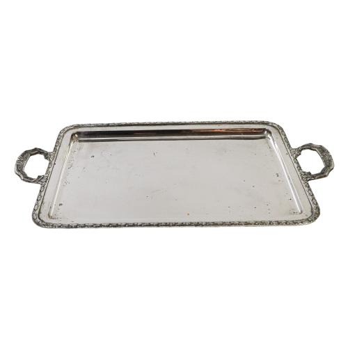 BANDEJA CON DOS ASAS DE MEDIADOS DE SIGLO XX