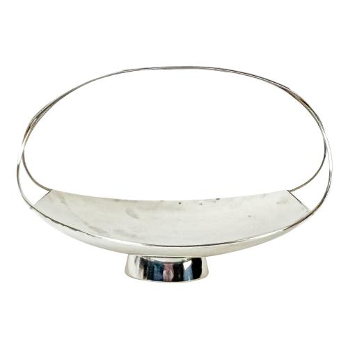 CENTRO DE MESA EN PLATA DEL ÚLTIMO TERCIO DE S. XX
