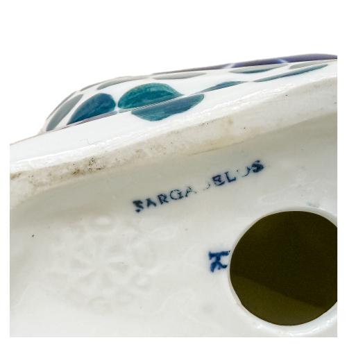 DOS FIGURAS Y PLATO DE PORCELANA DE SARGADELOS