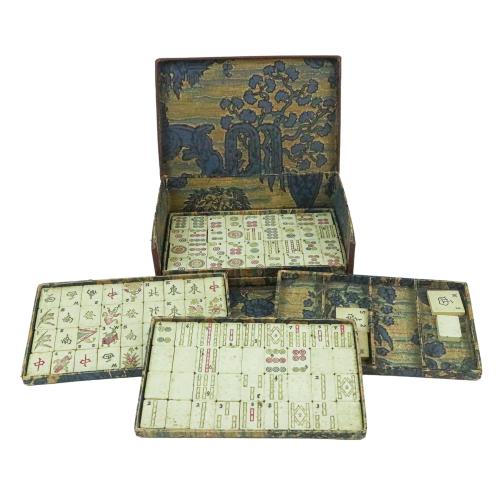 JUEGO MAH-JONG DEL PRIMER TERCIO DEL S.XX