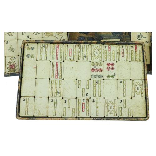 JUEGO MAH-JONG DEL PRIMER TERCIO DEL S.XX