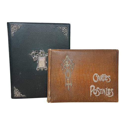 DOS ALBUMES PARA POSTALES PPS S.XX.