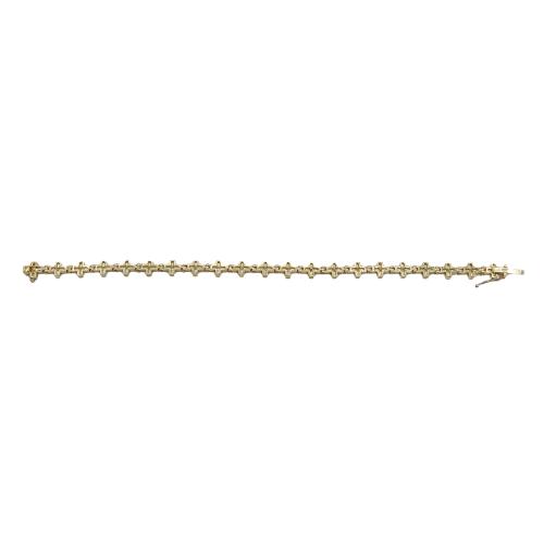 PULSERA CON BRILLANTES, AÑOS 90