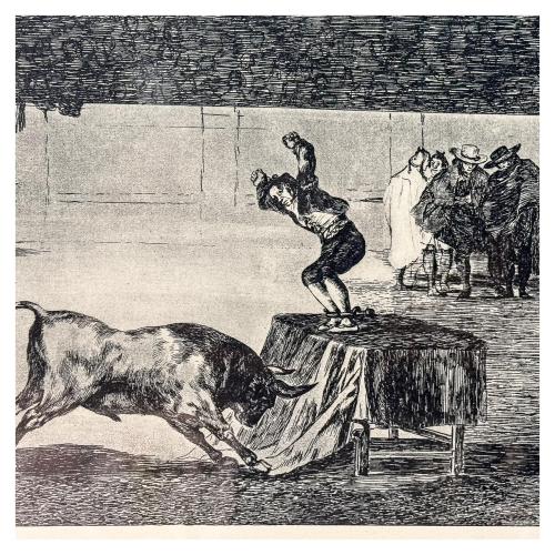 GRABADO DE FRANCISCO DE GOYA 