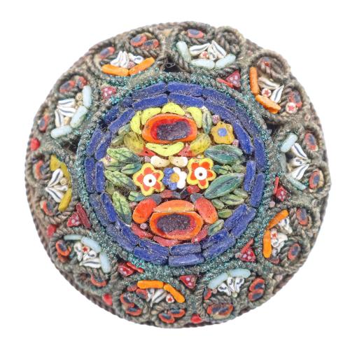 BROCHE MILEFIORE DE PP. S.XX