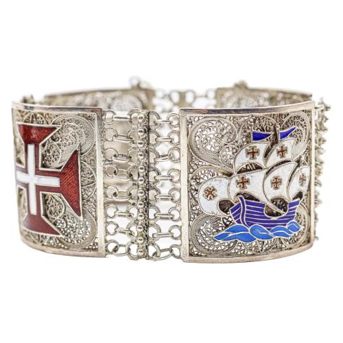 PULSERA PORTUGUESA CON ESMALTES