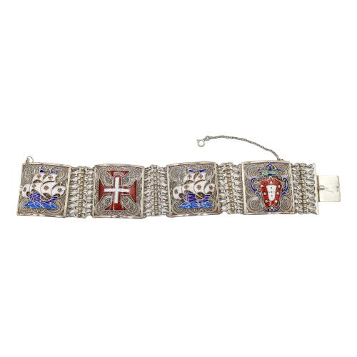 PULSERA PORTUGUESA CON ESMALTES