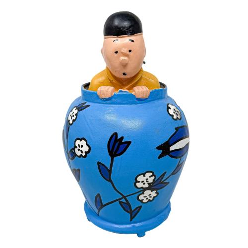 FIGURA TINTIN LOTO AZUL