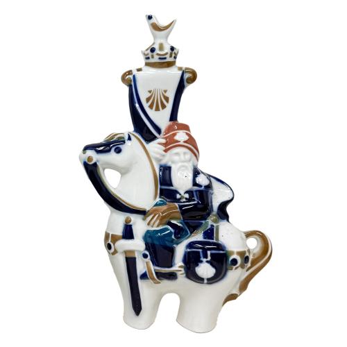 JARRA Y FIGURA DE PORCELANA DE SARGADELOS