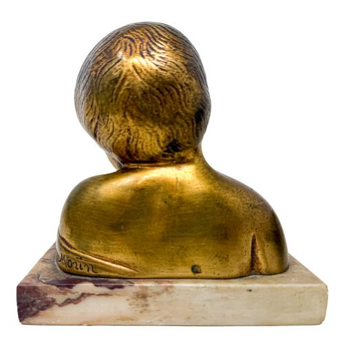 BUSTO EN BRONCE DE PRINCIPIOS DEL S.XX