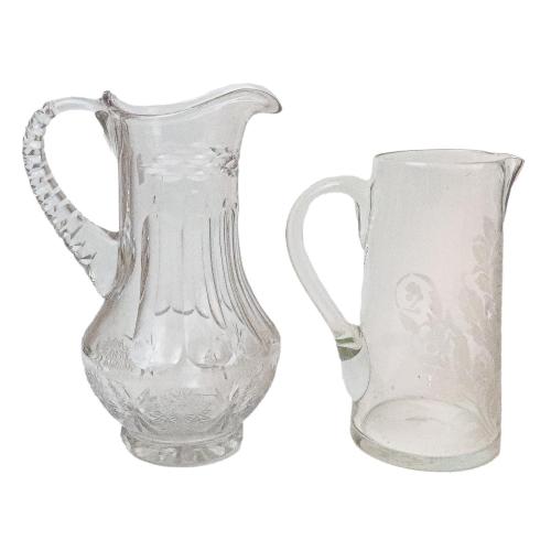 PAREJA DE JARRAS PARA AGUA DE LA PRIMERA MITAD DEL S.XX