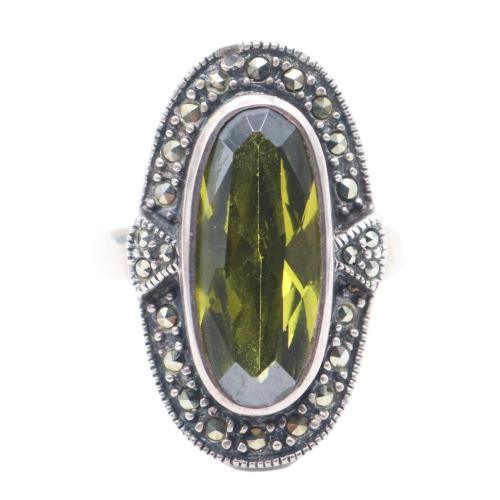 ANILLO LANZADERA CON MARQUESITAS