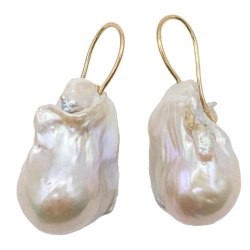 PENDIENTES CON PERLAS BARROCAS