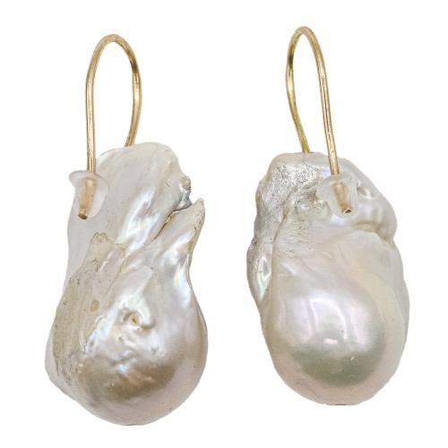 PENDIENTES CON PERLAS BARROCAS