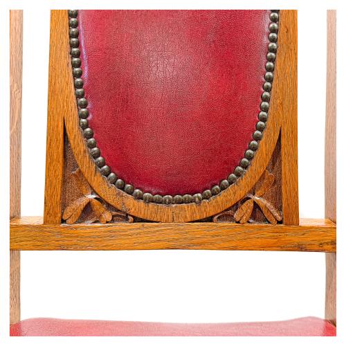 CUATRO SILLAS MODERNISTAS CIRCA 1900