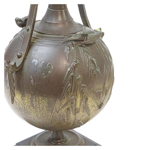PAREJA DE CANDELABROS FRANCESES DE FINALES DEL S.XIX