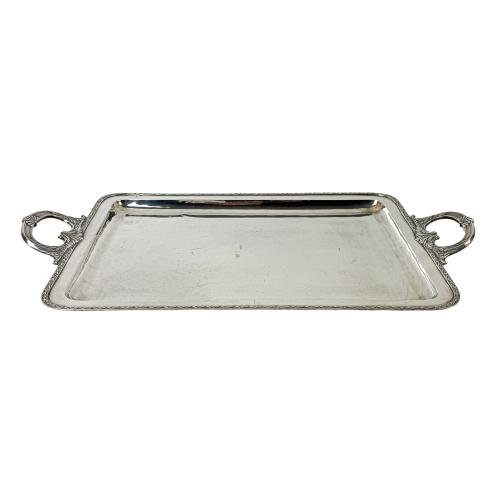 BANDEJA DE PLATA DE  MEDIADOS SIGLO XX 