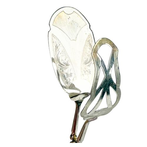 CONJUNTO DE CUBIERTOS DE PLATA DE MEDIADOS DE S. XX