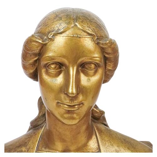 BUSTO DE DAMA DEL PRIMER TERCIO DEL S.XX
