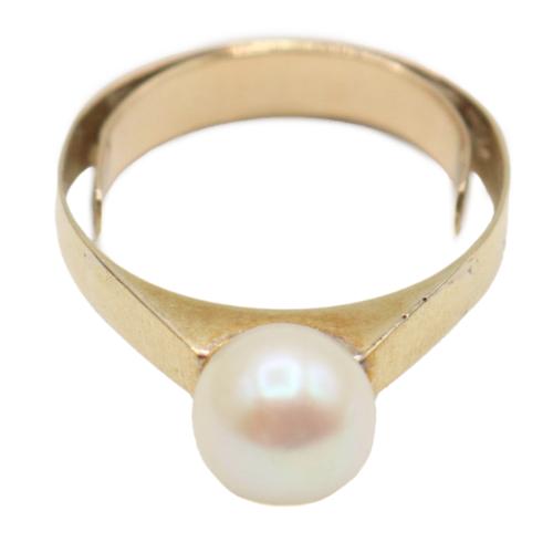 ANILLO DE DISEÑO CON PERLA