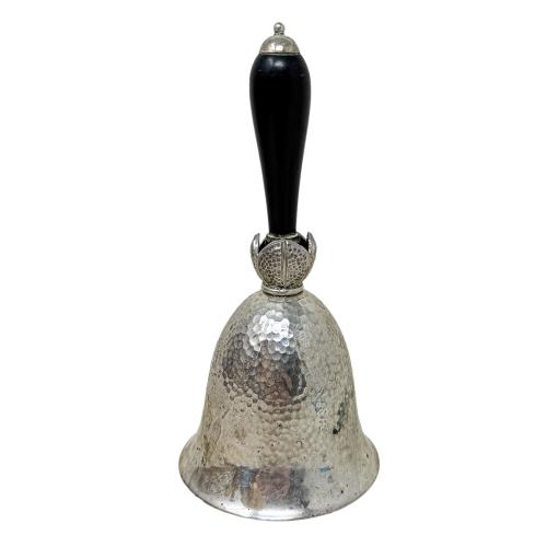 CAMPANA DE COLECCIÓN EN PLATA DE MEDIADOS DEL S.XX