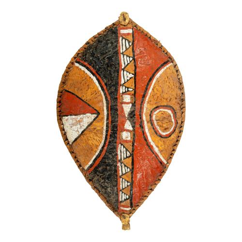 ESCUDO AFRICANO DE MEDIADOS DE SIGLO XX
