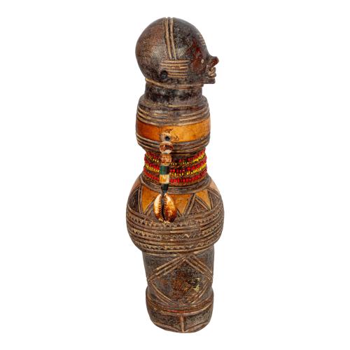 MUÑECA AFRICANA DE ARTE TRIBAL DEL CONGO O CAMERÚN