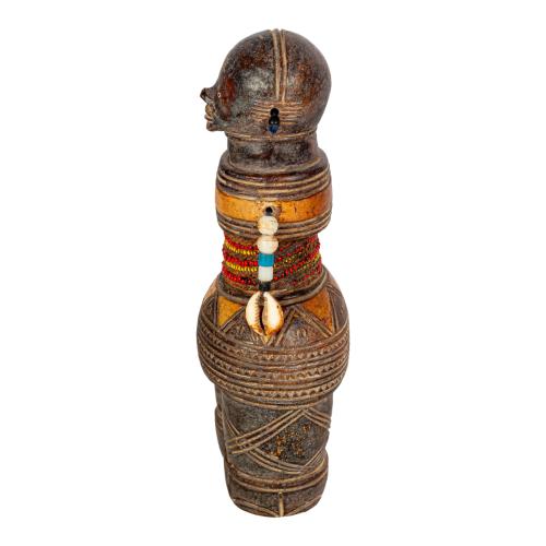 MUÑECA AFRICANA DE ARTE TRIBAL DEL CONGO O CAMERÚN