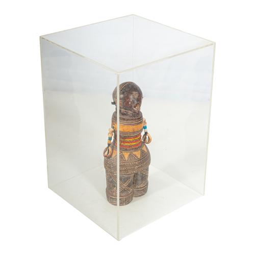 MUÑECA AFRICANA DE ARTE TRIBAL DEL CONGO O CAMERÚN
