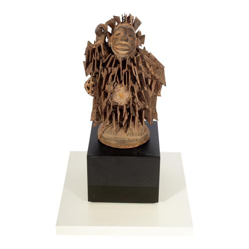 FIGURA FETICHE NKISI KNONDI PRIMERA MITAD DE SIGLO XX